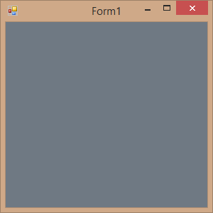 Как поменять цвет фона элементов в Windows Forms
